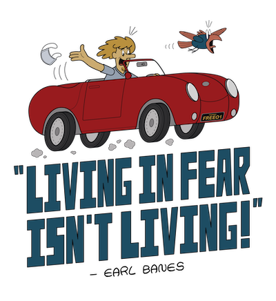 living in fear
