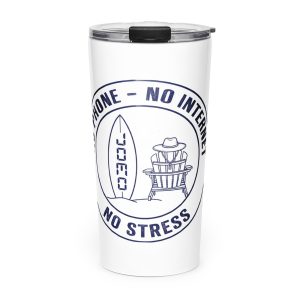 No Phone-No Internet-No Stress Tumbler by JOMO